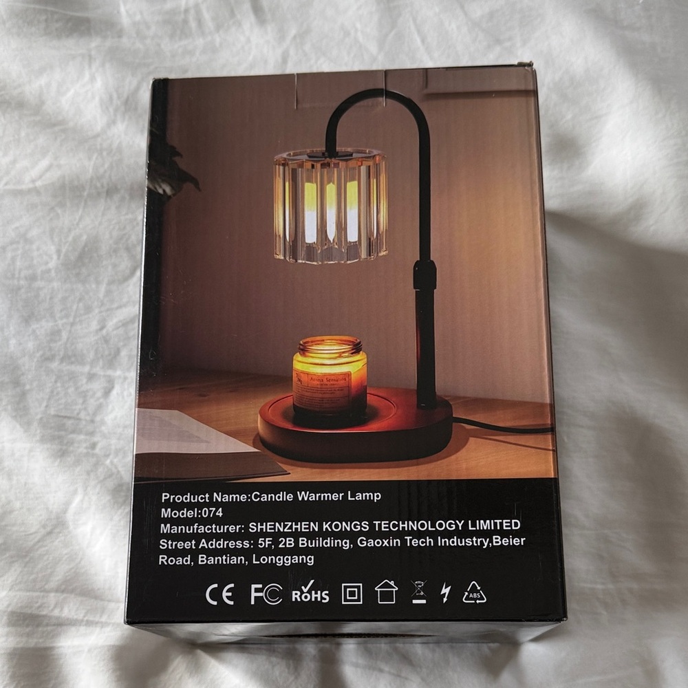 NWT Elegant Gold Candle Warmer Lamp - Picture 2 of 3